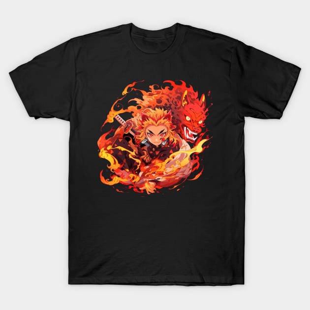 rengoku T-Shirt by pokermoment